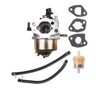 QuivyLivy Carburador con junta y línea de combustible para cortacésped Mountfield Hp414 M411Pd Sp414 Hp164 Sp164 Pieza de repuesto para cortacésped, construcción de metal y plástico para facilitar
