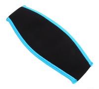 QuivyLivy Correa de neopreno para máscara de esnórquel, diadema de protección para el cabello para buceo y buceo libre, cómoda banda antienredos para deportes acuáticos, ligera (azul claro)