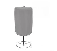 QuivyLivy Cubierta para cesta de práctica de golf, tela Oxford 420D, a prueba de polvo y lluvia, cubierta de caña de alineación al aire libre para equipo de entrenamiento de golf (gris)