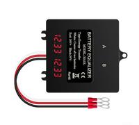 QuivyLivy Equilibrador de batería inteligente para baterías de litio de 24 V, ácido de plomo, NiMH y -LiFePO4 con pantalla digital, IP67, corriente de compensación de 0-5 A