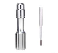 QuivyLivy Extensor Válvula Aire Horquilla MTB Aluminio AV | Aleación aluminio ligera, para construcción robusta, , uso montaña, durabilidad extrema