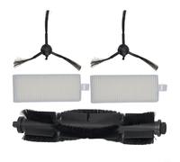 QuivyLivy Juego de accesorios para robot aspirador Tapo RV30 Plus, RV30, RV10 Plus y RV10, 2 cepillos laterales y 1 cepillo de rollo para mantener un rendimiento óptimo