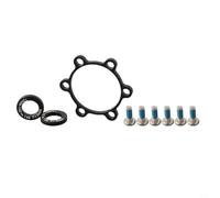 QuivyLivy Kit de conversión de adaptador de cubo de bicicleta, adaptador frontal de Boost de 15 x 100 a 110 mm, espaciador de eje pasante trasero de 12 x 142 a 148 mm, duradero, tapas de extremo de