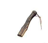 QuivyLivy Mango de hacha corta de madera maciza de 13 pulgadas, agarre ergonómico curvado de repuesto para hachas de camping, bushcraft y senderismo al aire libre con agujero para cordón (26 x 3,5 x