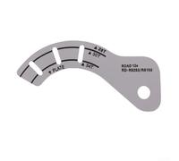 QuivyLivy Medidor de ajuste de tornillo de tensión del desviador trasero para Shimano R9250 R8150 7150, herramienta de alineación de tornillo B para casetes 28T-36T de carretera de 12 velocidades