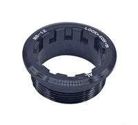 QuivyLivy Microspline - Cubierta de bloqueo de casete de bicicleta de 12 velocidades para Shimano M7100 M6100 M8100, tapa de volante de aleación de aluminio ligera con ranuras antideslizantes (MS-12