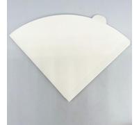 QuivyLivy Papel de filtro de café V60 para goteros Hario V01 y V02 Diseño cónico de pulpa de madera natural 50 unidades (V01)
