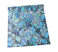 QuivyLivy Película para ventana de vidrieras para privacidad, película estática para puerta abatible, aislamiento térmico, protección solar, calcomanía electrostática