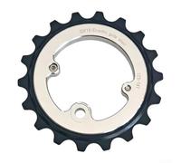 QuivyLivy Polea de desviador trasero 18T con cerámica | Rueda para bicicleta de carretera MTB de 8 a 12 velocidades, guía de aleación ligera