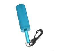 QuivyLivy Sonajero subacuático de aleación de aluminio, Banger tanque de buceo, señal de buceo, fabricante de ruido, Snorkeling atención con gancho rápido, (azul)