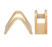 QuivyLivy Soporte de filtro de café de madera para mantener el orden entre filtros de papel de café por goteo y herramientas de preparación (goma)