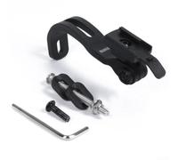 QuivyLivy Soporte de luz de horquilla delantera de bicicleta, Soporte de linterna de manillar, Adaptador de soporte de GPS para computadora de ciclismo, Montaje de antorcha de bicicleta de montaña