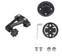 QuivyLivy Soporte para tija de sillín de bicicleta, 13 x 10 x 3 cm | 13 x 10 x 3 cm, negro, para Garmin Varia luz trasera y para cámara DJI, material ABS de calidad, estabilidad robusta para