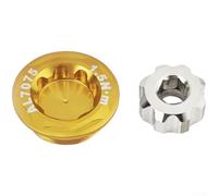QuivyLivy Tapa para polvo Aluminio M20 Ultraligera para Biela Tapa para | Aleación aluminio grado alto, ultraligero, para resistencia para máxima, protección contra polvo