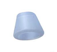 QuivyLivy Tapa trasera antideslizante de plástico para raqueta de tenis, a prueba de golpes para protección del mango de la raqueta, tapa trasera antideslizante de plástico para entrenamiento y
