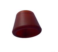 QuivyLivy Tapa trasera antideslizante de plástico para raqueta de tenis, a prueba de golpes para protección del mango de la raqueta, tapa trasera antideslizante de plástico para entrenamiento y