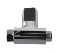 QuivyLivy Termómetro de ducha con monitoreo de temperatura del agua en tiempo real, pantalla digital, cosecha energía del flujo de agua, no requiere batería para accesorios de 1/2 pulgada