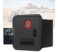 Quixnova Calentador de Agua sin Tanque para RV de 55 000 BTU, Equipo de Agua Caliente instantánea para Uso Familiar en RV, Ducha instantánea de 15 x 15 Pulgadas y Controlador multifunción 8L/Min-A