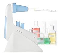 Quixnova Controlador de pipeta Digital, Bomba de pipeta electrónica de 0,1 a 100 ml, Velocidad Ajustable en 6 Niveles, Dispositivo de llenado Recargable para Aplicaciones de biología y química