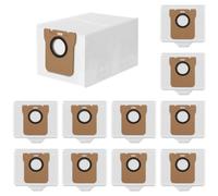 Quixotical 10 Piezas Bolsas de Polvo 3L para Dreame L10/L10s/L20 Ultra, Xiaomi X10/S10, Compatibles con Aspiradora Robot de Alta Capacidad