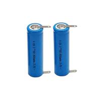Quixpszto 2 baterías de 800 mAh y 3,7 V for Cepillo de Dientes eléctrico Pro 2 3766 IO4 IO5 IO6 IO7 IO8 IO9 IO10 3758 3759 3753, compatibles con la batería Recargable Oral-B.
