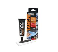 Quixx 2019 - Removedor de arañazos acrílico para todo tipo de acrílico y plástico (50 g, 1 paño, 2 lijas)
