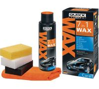 QUIXX 7en1 Cera Set Sellado Para Auto Cuidado De Cuero Cuidado De Faros Llantas
