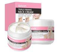 QUIYUM Crema para el Cuello y Escote Reafirmante, 2 Piezas 30ml Crema Reafirmante Cuello, Lift & Firm Neck Cream, Crema Tensora Cuello para Hidratante y Reducir las Arrugas