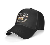 Quizás Sea La Cerveza La Que Habla, Pero A Mí Me Gusta Mucho La Cerveza. Hombre Mujer Informal Sombrero Ajustable Al Aire Libre Cap Ligereza Trucker Cap For Senderismo Golf Correr