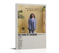 QUJIAOFUMEISUU Alessia Cara-the Pains of Growing - Póster estético sobre lienzo impreso para habitación, 60 x 90 cm, marco de Alessia Cara, los dolores del crecimiento