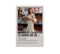 QUJIAOFUMEISUU Póster estético de 13 Going on 30, impresión en lienzo para habitación, 40 x 60 cm, sin marco, 13 Going on 30-1