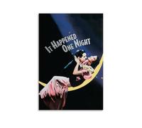 QUJIAOFUMEISUU Póster estético de pared con texto en inglés "It Happened One Night" (20 x 30 cm), sin marco, It Happened One Night-1