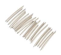 Qukaim 22 trastes de alambre de cuproníquel de 2,2 mm para guitarra eléctrica, cables de traste de cobre, acories de guitarra eléctrica, construcción, ajuste de precisión