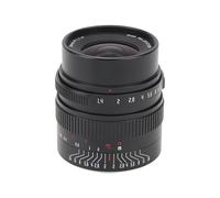 Qukaim 7ARTISANS - Lente de enfoque manual de 24 mm F1.4 APS-C, lente de cámara de medio marco para montaje M4/3, compatible con GH3 GH4 GF1 GM1 GM5 E M1 E M5, ideal para fotografía