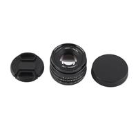 Qukaim 7Artisans - Lente F1.8 de 50 mm, lente de gran apertura para cámaras Canon EOS M5/M6/M6II, lente de cámaras compatibles de 50 mm, acory de fotografía