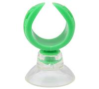 Qukaim Abrazadera para manguera de acuario con ventosa, abrazaderas para tubos de aerolíneas, diámetro interior verde, 14,6 mm, adecuado para manguera y tubo, paquete de 4