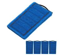 Qukaim Aquarium Accories - 4 cartuchos de filtro de carbono azul, repuesto de elemento de filtro de acuario, compatible con tanques de tortuga, accesorios esenciales para acuarios