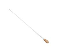 Qukaim Bastón de dirección de música, bastón de madera de pera para orquesta, coros, orquestas sinfónicas, 35,5 cm de largo, ligero, calidad profesional