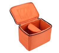 Qukaim Bolsa interior portátil para cámara SLR, absorción de golpes, impermeable, ideal para cámaras SLR y Mirrorl, diseño compacto, color negro, multicolor