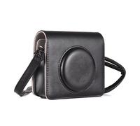 Qukaim Bolsa portátil para cámara instantánea, estilo retro, funda de piel sintética para Kodak C300R/Mini Shot 3, correa de hombro ajustable, funda de transporte ideal, diseño compacto, multicolor