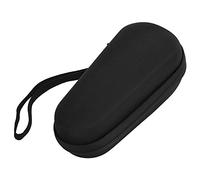 Qukaim Bolsa protectora para afeitadora eléctrica, bolsa protectora de EVA impermeable, funda de transporte de viaje para Braun, diseño compacto, ligera, duradera, color negro
