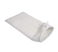 Qukaim Calcetines de filtro de acuario con cordón, paquete de 2, bolsa de filtración de pecera, filtro de sumidero marino, limpiador de bolsas de algodón, 14 x 18 pulgadas, práctico para agua dulce y
