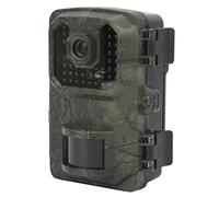 Qukaim Cámara de sendero, ABS IP66 impermeable para caza al aire libre con LED infrarrojo de 940 nm, monitoreo de vida silvestre y seguridad, visión nocturna, 16 MP, diseño compacto