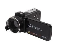 Qukaim Cámara de video digital Full HD de 2.7K 48MP, pantalla IPS de 3.0 pulgadas, zoom digital de 18x, videocámara con control remoto, FHD F6, ideal para vlogging y videos