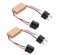 Qukaim CarLED - Controlador estroboscópico de alta potencia, 2 módulos de flash LED para faros delanteros de coche, 9-30 V, bobinas generadoras de alto voltaje de diodo H4mon, 36 V