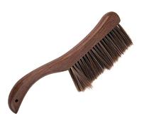 Qukaim Cepillo de eliminación de polvo, lijadora de puente de tuerca ajustable, cepillo de eliminación de polvo de aluminio con mango de madera para zither chino, Yang Qin, limpieza de instrumentos