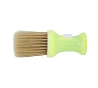 Qukaim Cepillo de peluquero para cuello, detector de pelo de piel, aumento 100X, cámara WiFi, cepillo de peluquería, plumero de cuello de lana de nailon para barbería, cubierta inferior extraíble,