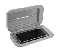 Qukaim Desinfectante UV doble antibacteriano luz UV teléfono cepillo de dientes esterilizador limpiador, carga USB, desinfectante multiusos para teléfonos, cepillos de dientes, brochas de maquillaje,