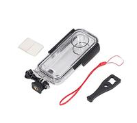 Qukaim Dive Case - Carcasa impermeable de 40 m para X3, funda protectora para cámara de acción, funda impermeable para cámara deportiva, construcción, ideal para buceo y deportes acuáticos