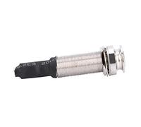Qukaim endpinjack - Conector de entrada de 2,5 mm para guitarra acústica, pastilla piezoeléctrica de varilla integrada, adaptador de 6,35 mm a 2,5 mm